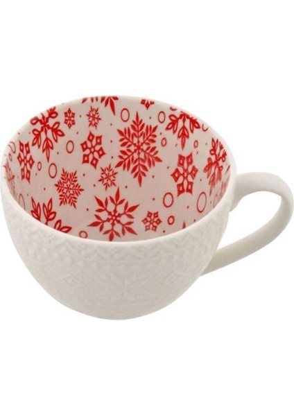 Yılbaşı Kırmızı Beyaz Kupa 500ML fiyatları