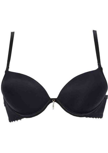 7034 2 Beden Büyük Gösteren Micro Kaplı Sihirli Sütyen Siyah modelleri