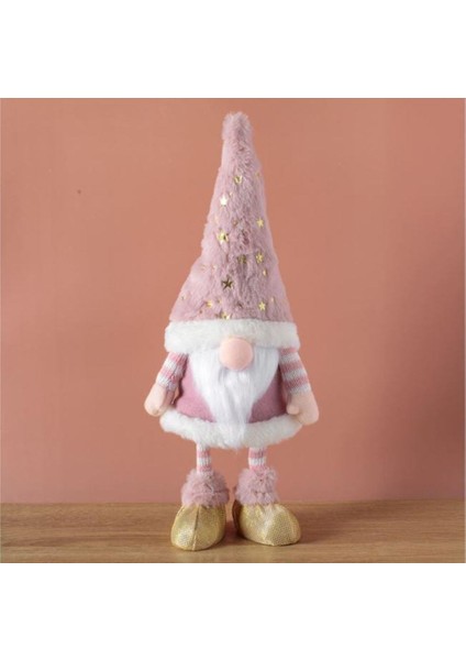 Yılbaşı Sallanan Pembe Cüce 42CM fiyatları