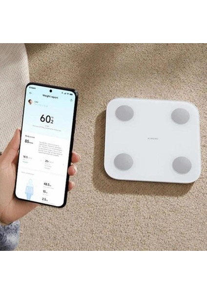 Xiaomi Mi Body Composition Scale S400 Yeni Nesil Akıllıl Bluetooth Çift Frekanslı Baskül Tartı indirimleri