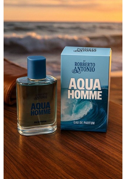 Roberto Antonio Men Aqua Edp 100 ml – Ferah, Maskülen, Kalıcı Parfüm – Deniz Esintili Erkek Parfüm