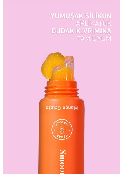 Dudak Peelingi, Lip Scrub-Mango Gelato 15 ml