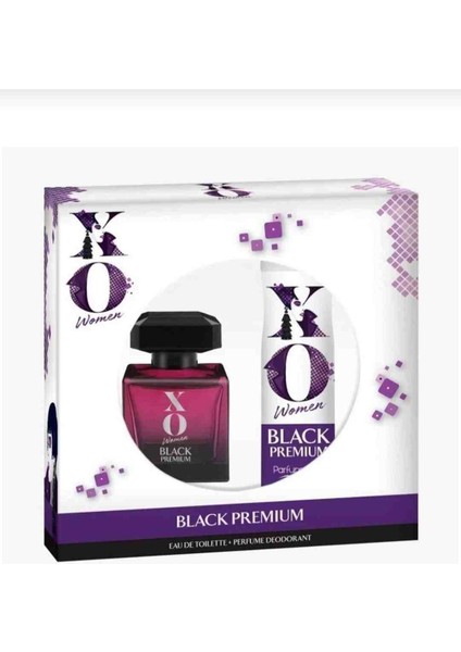 Black Premium Edp Kadın Parfüm ve Deodorant Seti