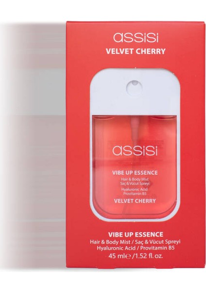 Cherry Blossom Hyaluronik Asit & Provitamin B5 Saç ve Vücut Spreyi 45 ml – Kiraz & Vanilya Kokulu modelleri