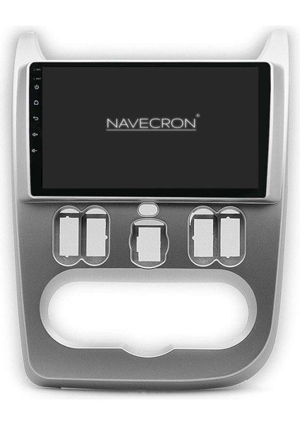 Dacıa Duster 2010-13 9" Uyumlu Android Multimedia Gerçek 4/64 Kablosuz Carplay Geri Görüş Kameralı modelleri