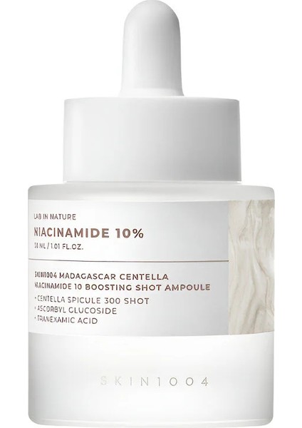 Centella Niacinamide 10 Içeren Aydınlatıcı Boosting Shot Ampoule 30ML