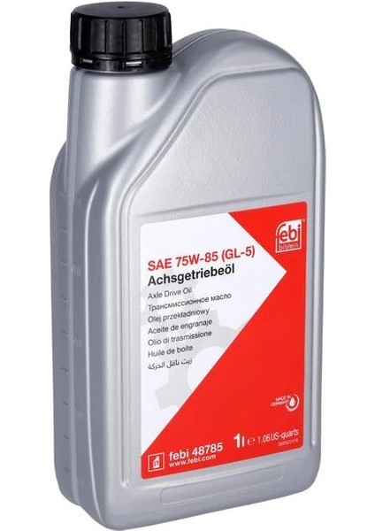 FBI48785 - Şanzıman Yağı For Axle Gear - Febı