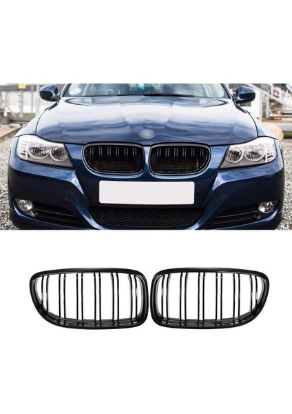 Bmw E90 Lci Sedan Ön Panjur Izgara Piano Black 2009-2012