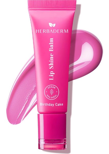 Parlatıcı, Dolgunlaştırıcı, Onarıcı Vegan Dudak Balmı, Birthday Cake Aromalı 10 ml modelleri