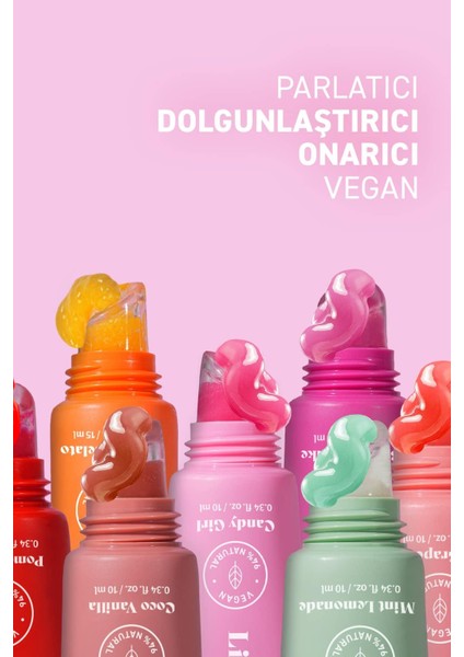 Parlatıcı, Dolgunlaştırıcı, Onarıcı Vegan Dudak Balmı, Birthday Cake Aromalı 10 ml indirimleri