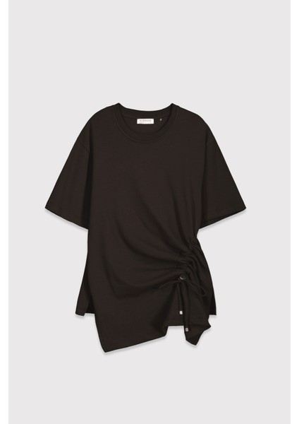 Drapeli Asimetrik Tshirt indirimleri