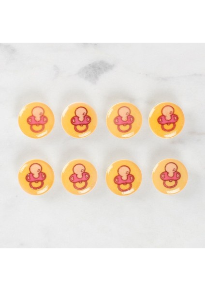 Loren Crafts 8'li Emzik Düğme - 1011 fiyatları