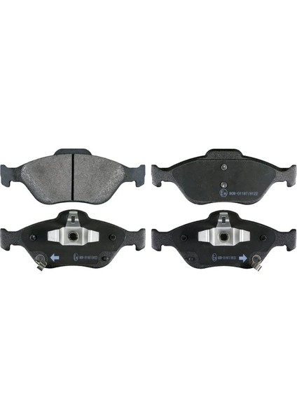 Hı-Q Fren Balata On Toyota Yarıs (P9) 1.0 Vvt-I 2006-2010/ Yarıs (P9) 1.3 Vvt-I 2006-2010 / Yarıs (P9) 1.4 D-4d 2006-2010 - 044650D120