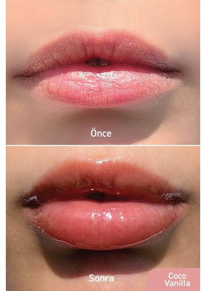Parlatıcı, Dolgunlaştırıcı, Onarıcı Vegan Dudak Balmı, Coco-Vanilya Aromalı 10 ml fırsatları