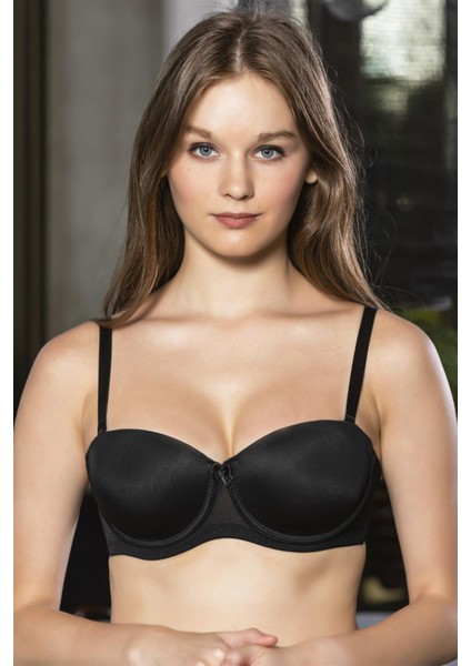 Pilelistore Straplez Sütyen Siyah (MGP1410)