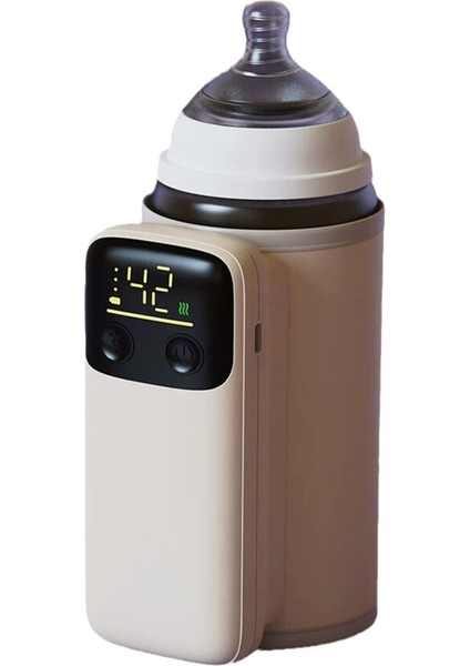 Yeni Süt Şişesi Izolasyon Kapağı Taşınabilir Ayarlanabilir Sıcaklık Bebek Süt Isıtıcısı USB Kablosuz Bebek Ayarlanabilir Süt (Yurt Dışından)