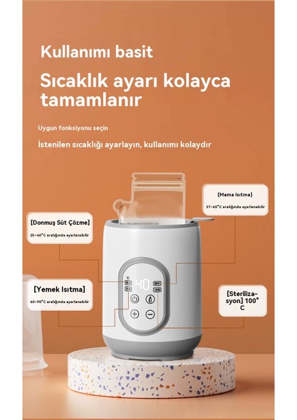 Yeni Düğme Tipi Ev Tipi Sterilizatör Süt Isıtıcısı Bebek Şişesi Anne Sütü Isıtıcısı Anne Sabit Sıcaklık Süt Isıtıcısı Süt Isıtıcısı (Yurt Dışından) modelleri