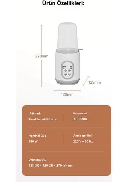 Yeni Düğme Tipi Ev Tipi Sterilizatör Süt Isıtıcısı Bebek Şişesi Anne Sütü Isıtıcısı Anne Sabit Sıcaklık Süt Isıtıcısı Süt Isıtıcısı (Yurt Dışından) fiyatları
