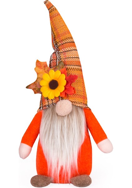 Hasat Festivali Dekorasyonları, Rudolph Süsleri Şükran Günü Ayçiçeği Yüzsüz Cüce Süsleri (Yurt Dışından)