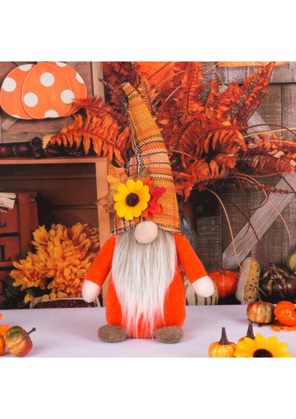 Hasat Festivali Dekorasyonları, Rudolph Süsleri Şükran Günü Ayçiçeği Yüzsüz Cüce Süsleri (Yurt Dışından) fırsatları