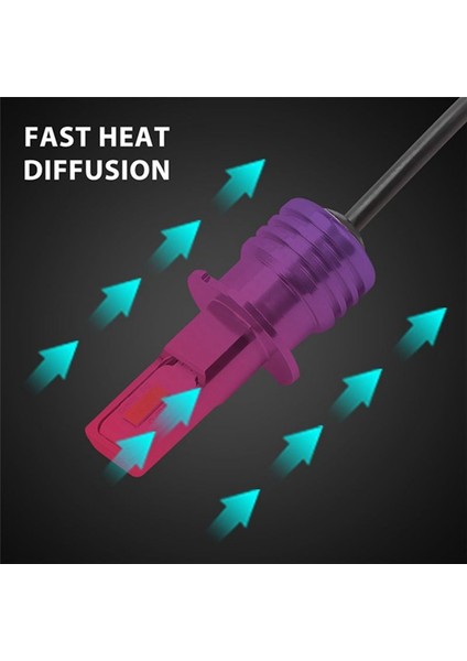 4x H3 Süper Parlak LED Far Sis Lambası Sürüş Lambası Ampul Kiti 6000K Beyaz 100W (Yurt Dışından) indirimleri