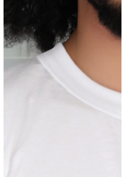 Erkek Slim Fit Sıfır Yaka Fanila T-Shirt modelleri