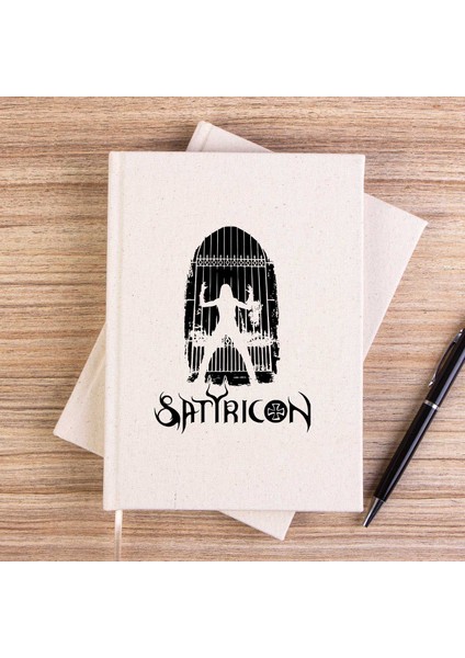 Satyricon Possessed Çizgisiz Kanvas Defter Çizgisiz