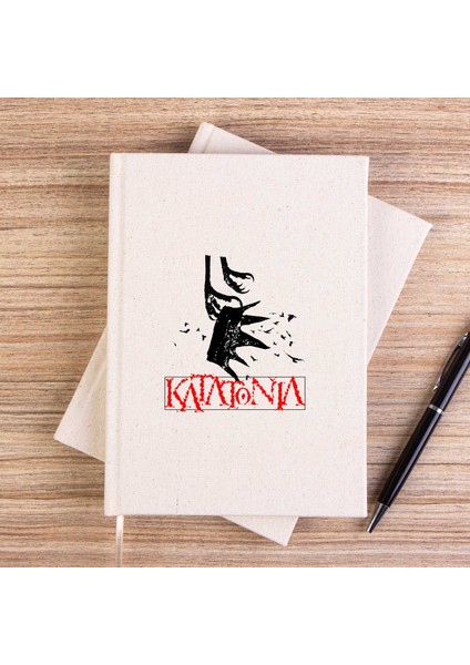 Katatonia Crown Çizgisiz Kanvas Defter Çizgisiz