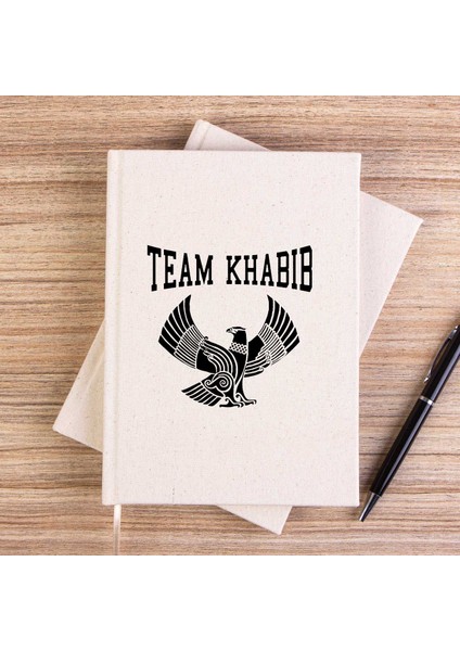 Khabib Nurmagomedov Team Essential 2 Çizgisiz Kanvas Defter Çizgisiz