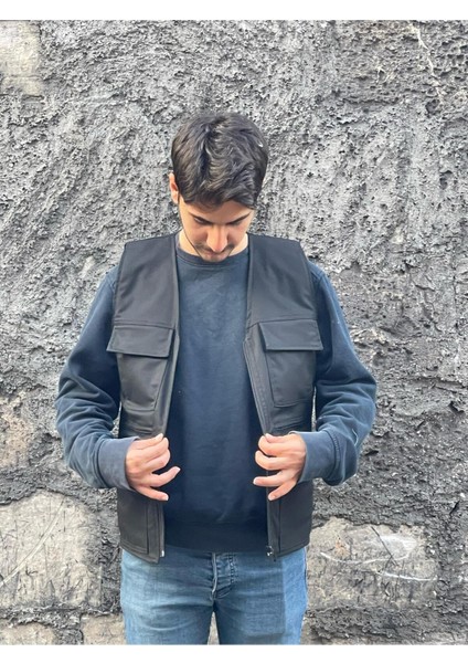 Erkek Yazlık Keten Kumaş Avcı Yelek Çok Cepli 7 Cep Beden Tablosuna Göre Sipariş Veriniz. indirimleri