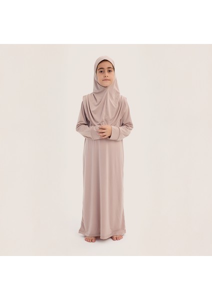 Islami Çocuk Tek Parça Namaz Elbisesi