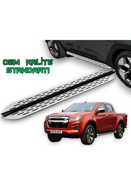 Isuzu D Max 2020 2021 2022 2023 2024 2025 2026 Araca Özel Yan Basamak
