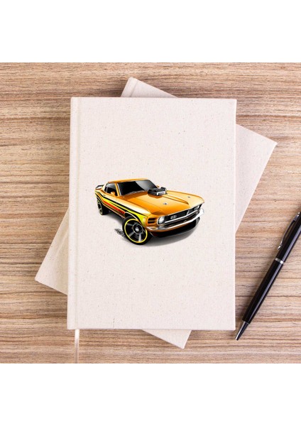 Ford M. Mach 1 Çizgisiz Kanvas Defter Çizgisiz