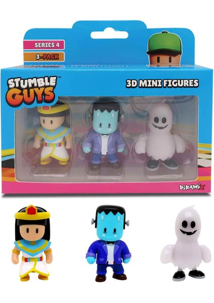 3’lü Mini Figür Seti S4 TUY41000 - Cleopatra - Stumblestein - Dead Fred
