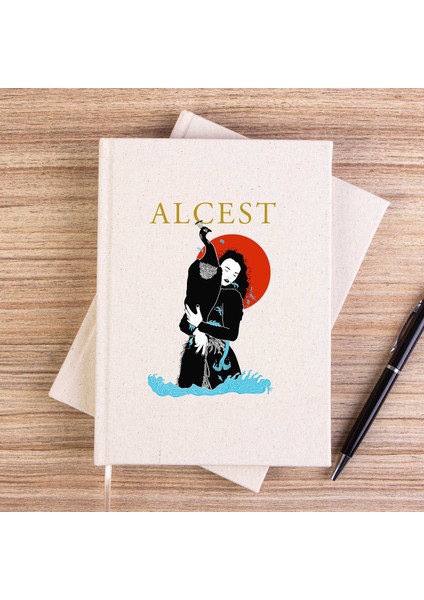 Alcest Illustrator Çizgisiz Kanvas Defter Çizgisiz