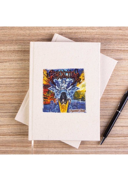 Benediction Organised Chaos Çizgisiz Kanvas Defter Çizgisiz
