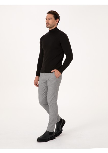 Erkek Gri Slim Fit Kanvas Pantolon 50308714-VR024 modelleri