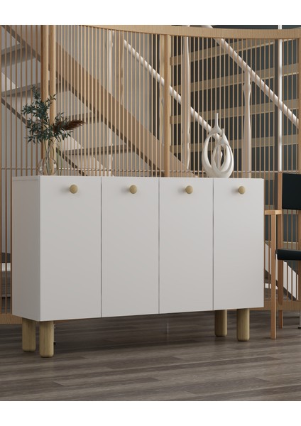 Ilaydd (KM120) Bohem Konsol,tv Ünitesi Beyaz-Safiemeşe fırsatları