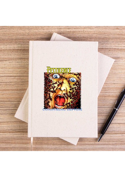 Pestilence Consuming Impulse Çizgisiz Kanvas Defter Çizgisiz