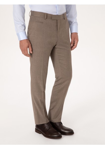 Erkek Camel Slim Fit Kumaş Pantolon 50310020-VR015 fiyatları
