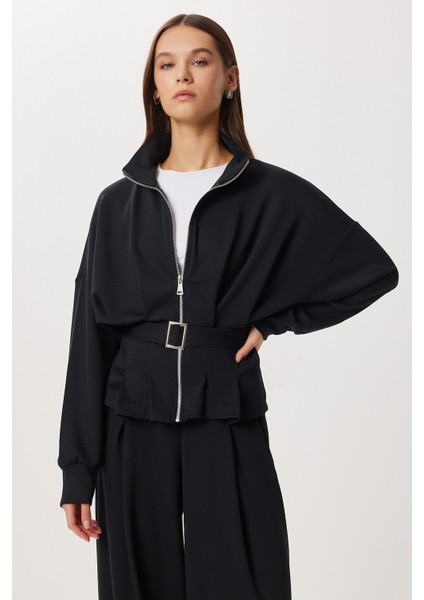 Kemerli Alt-Üst Modal Takım LBY0024 Siyah modelleri