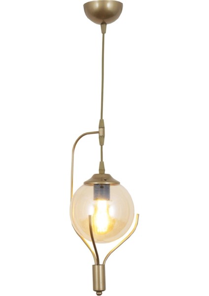 Pesto Tekli Eskitme Avize-Bal Camlı Dekoratif Tasarım Yatak Odası Mutfak Salon Avize fiyatları