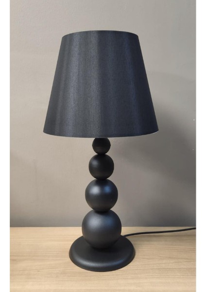 Misu Siyah Ayaklı Abajur Masa Lambası Siyah Şapka Salon Yatak Odası Abajur fiyatları