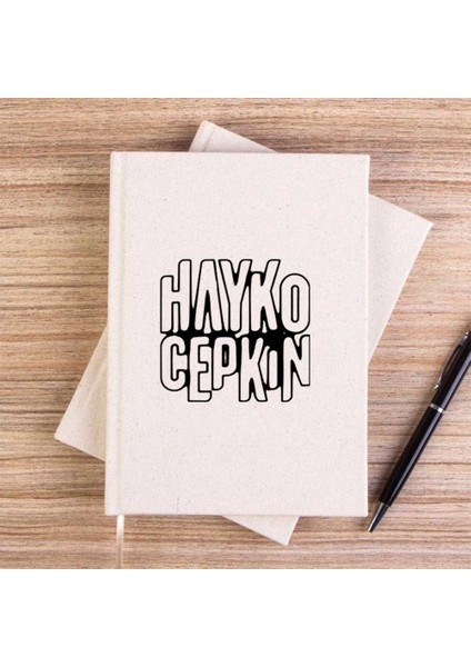 Hayko Cepkin Grafiti Çizgisiz Kanvas Defter Çizgisiz
