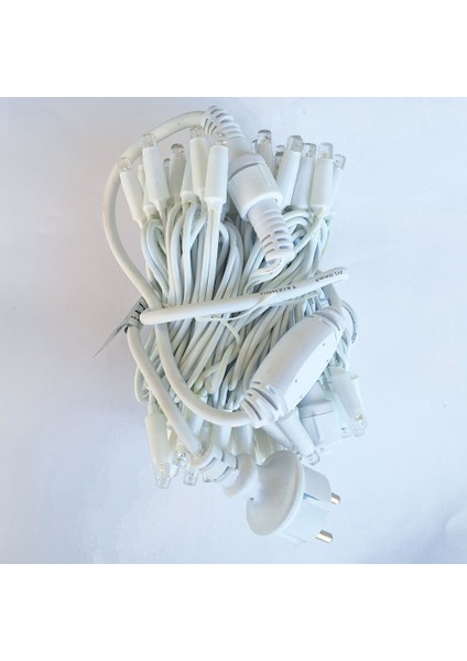 Eklemeli Dizi LED Işık 10M Beyaz Kablo Gün Işığı fiyatları