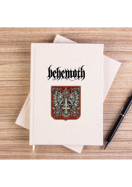 Behemoth Eagle And Snake Çizgisiz Kanvas Defter Çizgisiz