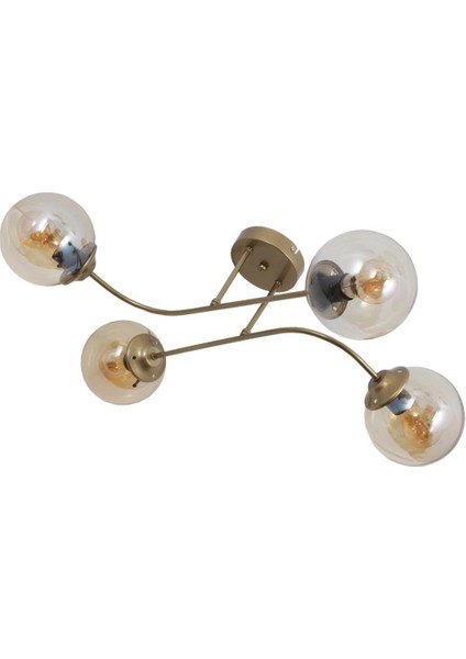 Capri 4 Lü Eskitme Avize Bal Camlı Dekoratif Tasarım Yatak Odası Mutfak Salon Avize modelleri