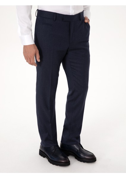 Erkek Lacivert Slim Fit Kumaş Pantolon 50310020-VR033 fiyatları