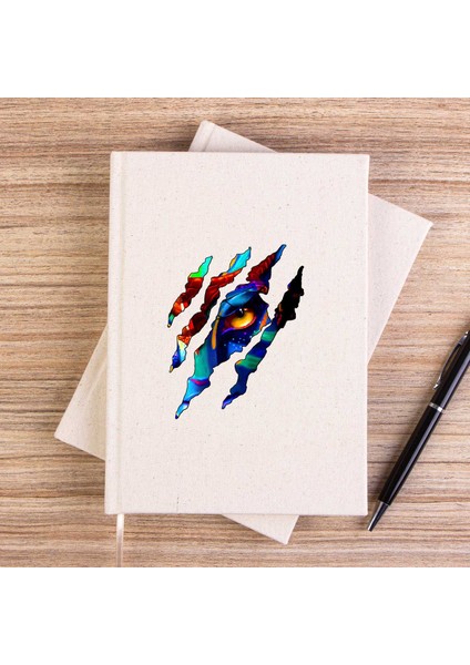 Avatar The Way Of Water Eye Çizgisiz Kanvas Defter Çizgisiz
