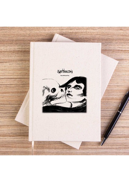 Satyricon Deep Calleth Upon Deep Çizgisiz Kanvas Defter Çizgisiz